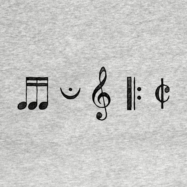Music in Glyphs by SchaubDesign
